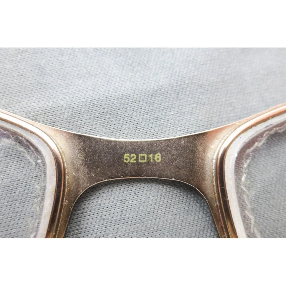 Jill Stuart JS 326 Brown Metallic Cat Eye Eyeglass Frames 52-16-135 JS326